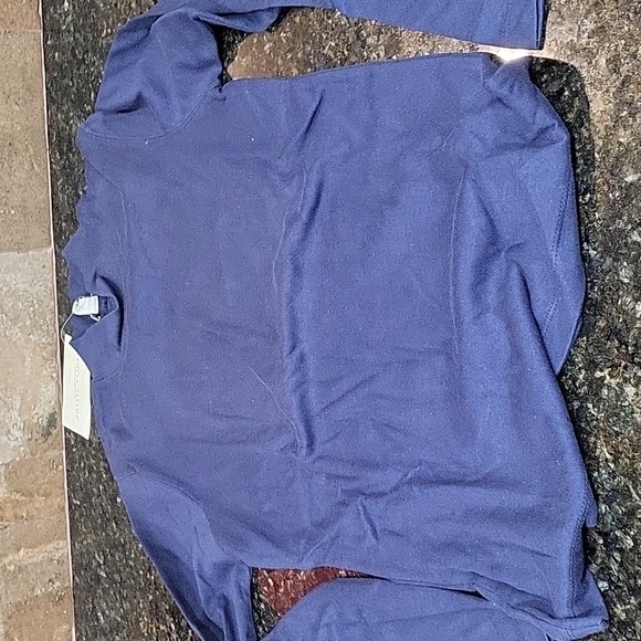 NWT Blue Caryolyn Taylor Turtleneck Size Small - Picture 2 of 6